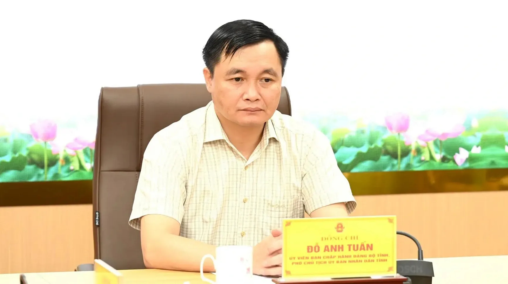 Ông Đỗ Anh Tuấn, Phó Chủ tịch UBND tỉnh, được phân công làm Trưởng Ban Chỉ đạo. Ảnh: Cổng thông tin điện tử tỉnh Tuyên Quang