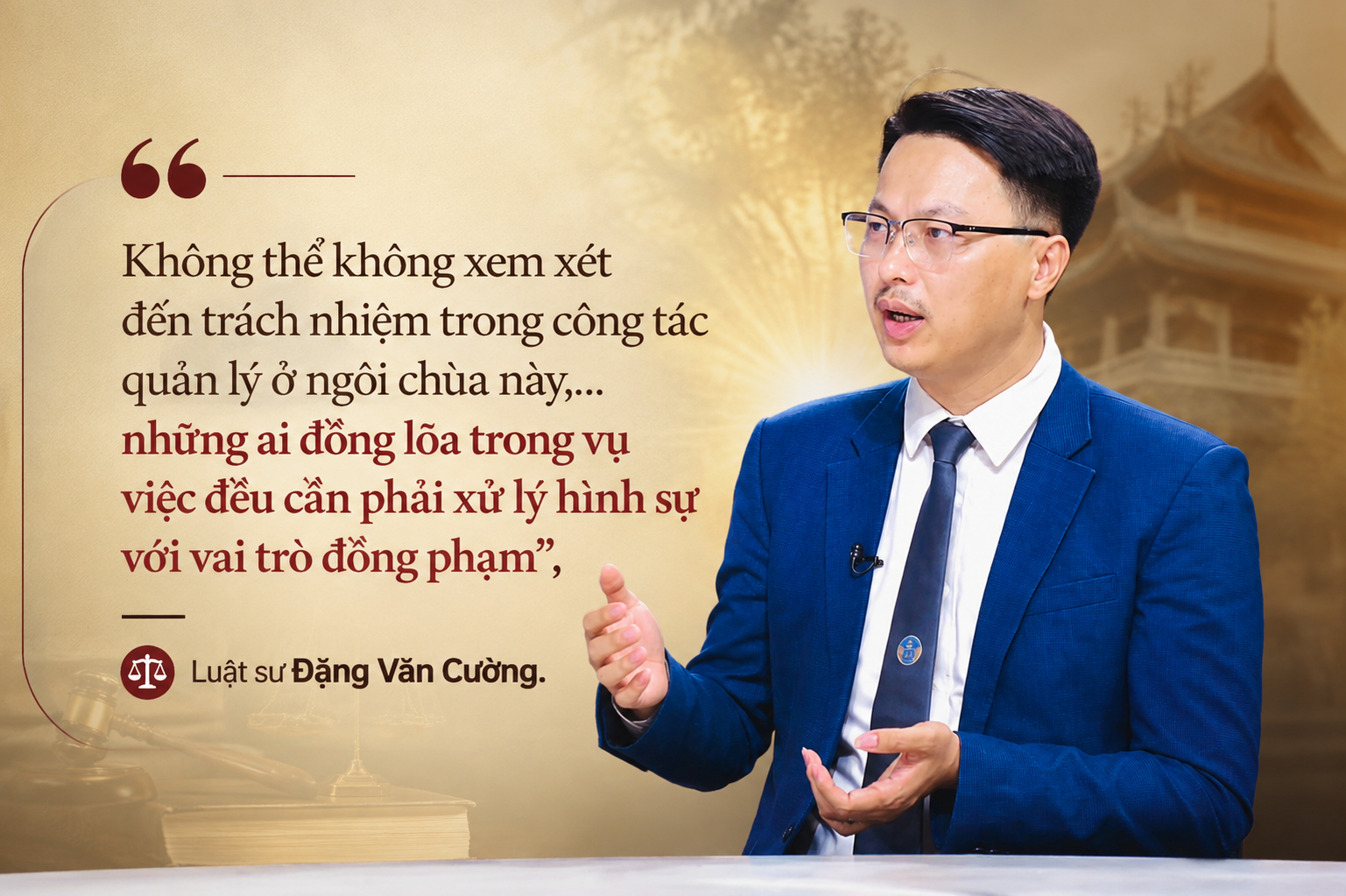 Vụ 5 chú tiểu chùa Bầu bị bạo hành: Luật sư nói phải làm rõ trách nhiệm của người quản lý, có hay không sự dung túng, bao che?