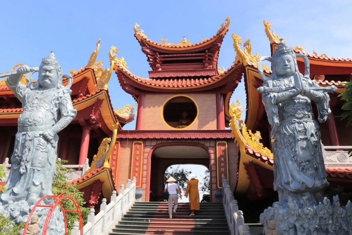 Một góc chùa Bầu - Ảnh: Báo Văn hóa
