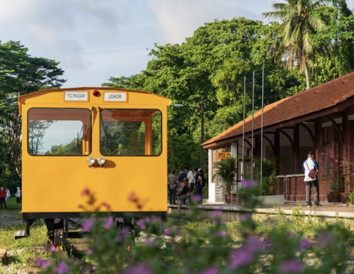 Ga tàu lửa Bukit Timah nép mình giữa những mảng xanh của Rail Corridor - Nguồn: NParks