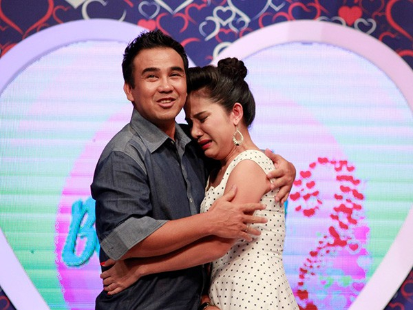 Thời gian sau đó, mối quan hệ giữa Cát Tường và Quyền Linh dần được cải thiện. Ảnh: Bạn muốn hẹn hò.