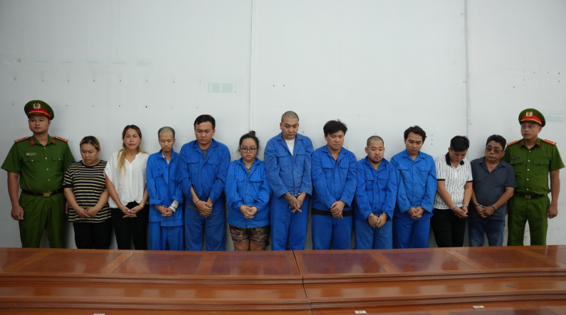 11 bị can bị khởi tố trong các vụ án mua bán bộ phận cơ thể người (Ảnh: Cổng TTĐT Bộ Công an)