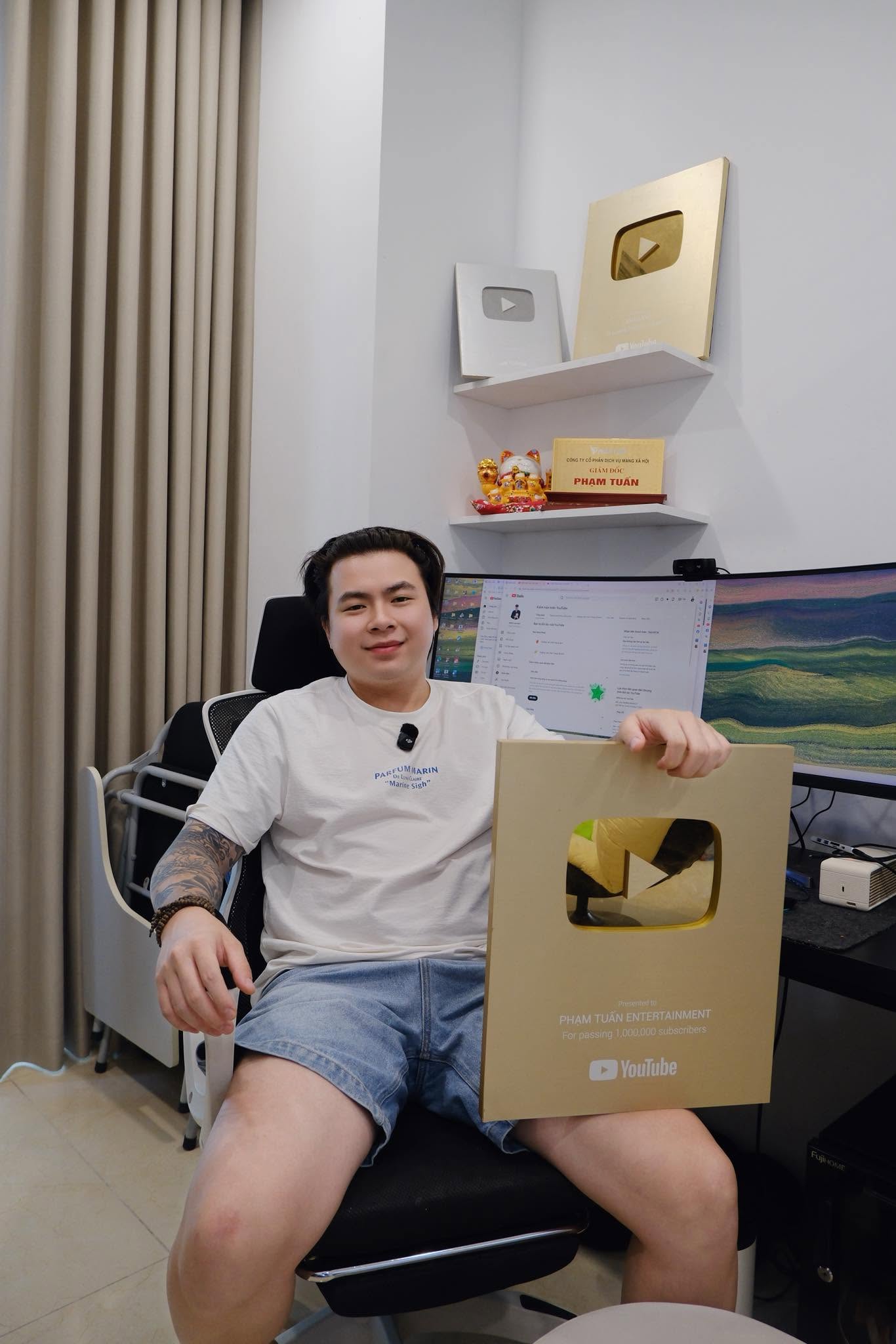 TikToker Phạm Tuấn là người em thân thiết với Khá Bảnh - Ảnh: FBNV