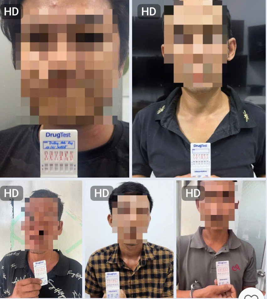 Công an đột xuất kiểm tra phòng trọ, phát hiện nhiều công nhân biểu hiện lạ