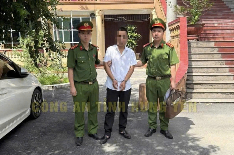 Một đối tượng tại Hưng Yên bị khởi tố do lợi dụng hoạt động kinh doanh trực tuyến để thực hiện hành vi trốn thuế (Ảnh: Cổng Thông tin điện tử Bộ Công an)
