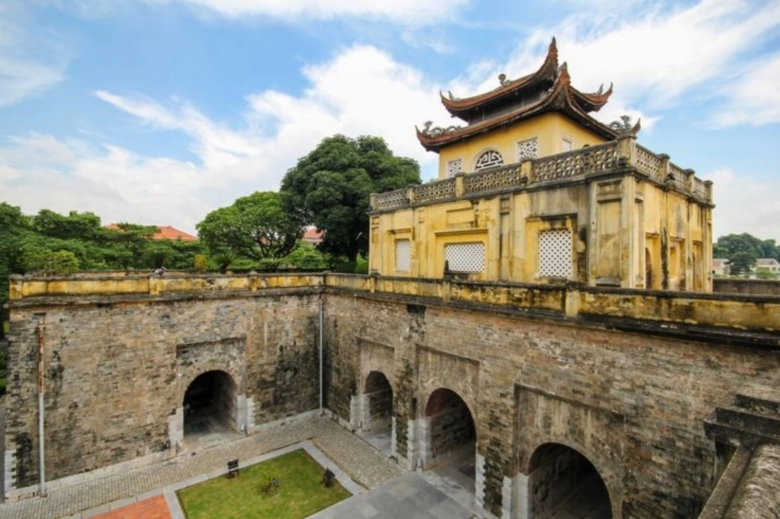 Hoàng thành Thăng Long được UNESCO công nhận là di sản văn hóa thế giới năm 2010. Ảnh: Shutterstock
