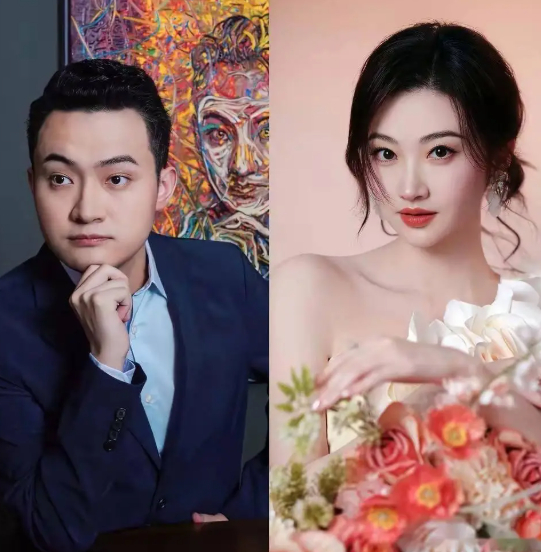 Câu chuyện tình cảm giữa tỷ phú Justin Sun và “Đệ nhất mỹ nhân” Cảnh Điềm bất ngờ gây chú ý (Ảnh: weibo)
