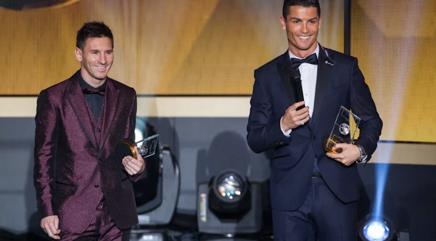 Lionel Messi và Cristiano Ronaldo là hai biểu tượng lớn của bóng đá đương đại, đồng thời là những cầu thủ sở hữu lượng người hâm mộ khổng lồ trên toàn thế giới (Ảnh: Yahoo)
