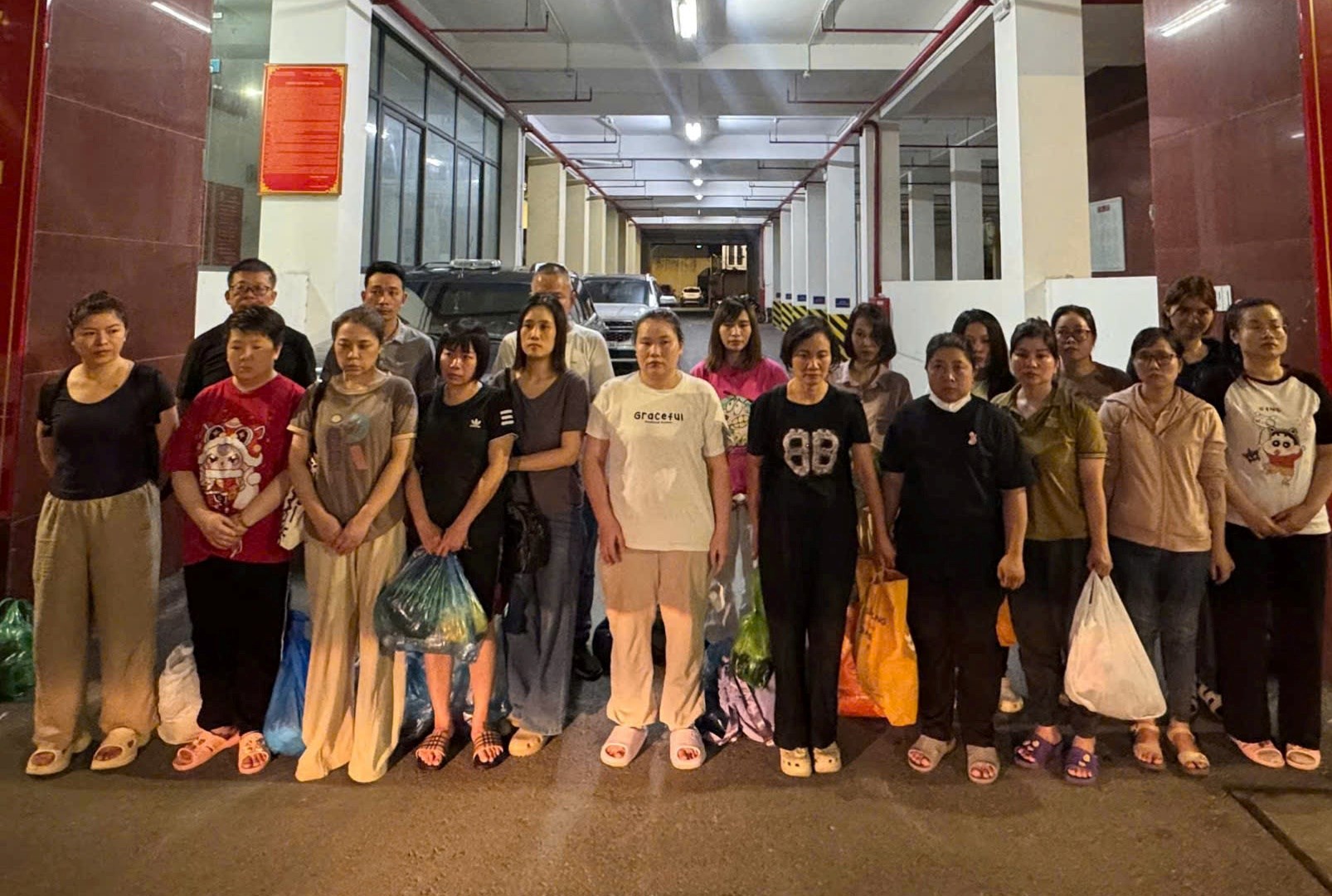 Cơ quan Cảnh sát điều tra CATP Hải Phòng khởi tố 19 bị can về các tội danh Cưỡng đoạt tài sản, Trốn thuế - Ảnh: CAHP