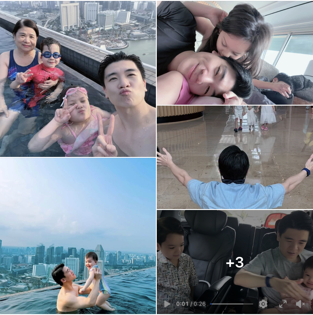 Những hình ảnh đời thường hạnh phúc của gia đình nhỏ thường xuyên được chia sẻ trên các trang MXH (Ảnh: FBNV)