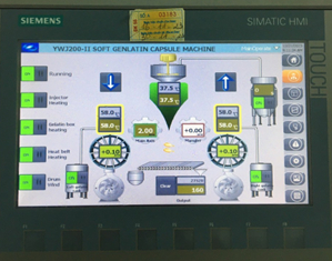 Máy tạo nang và bảng điều khiển tự động (Công ty cổ phần Dược liệu Việt Nam)