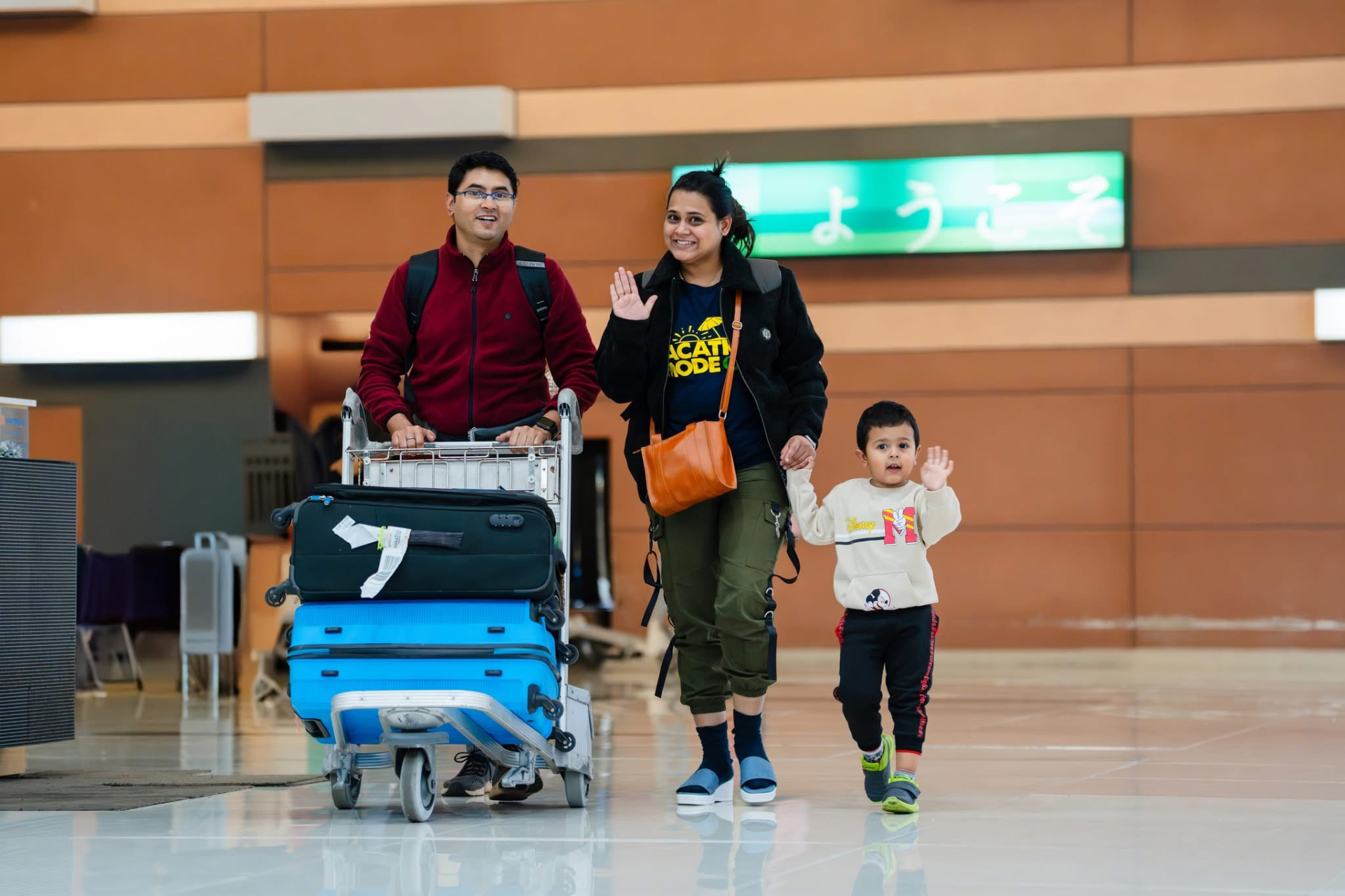 Du khách quốc tế tại Cảng HKQT Phú Quốc.