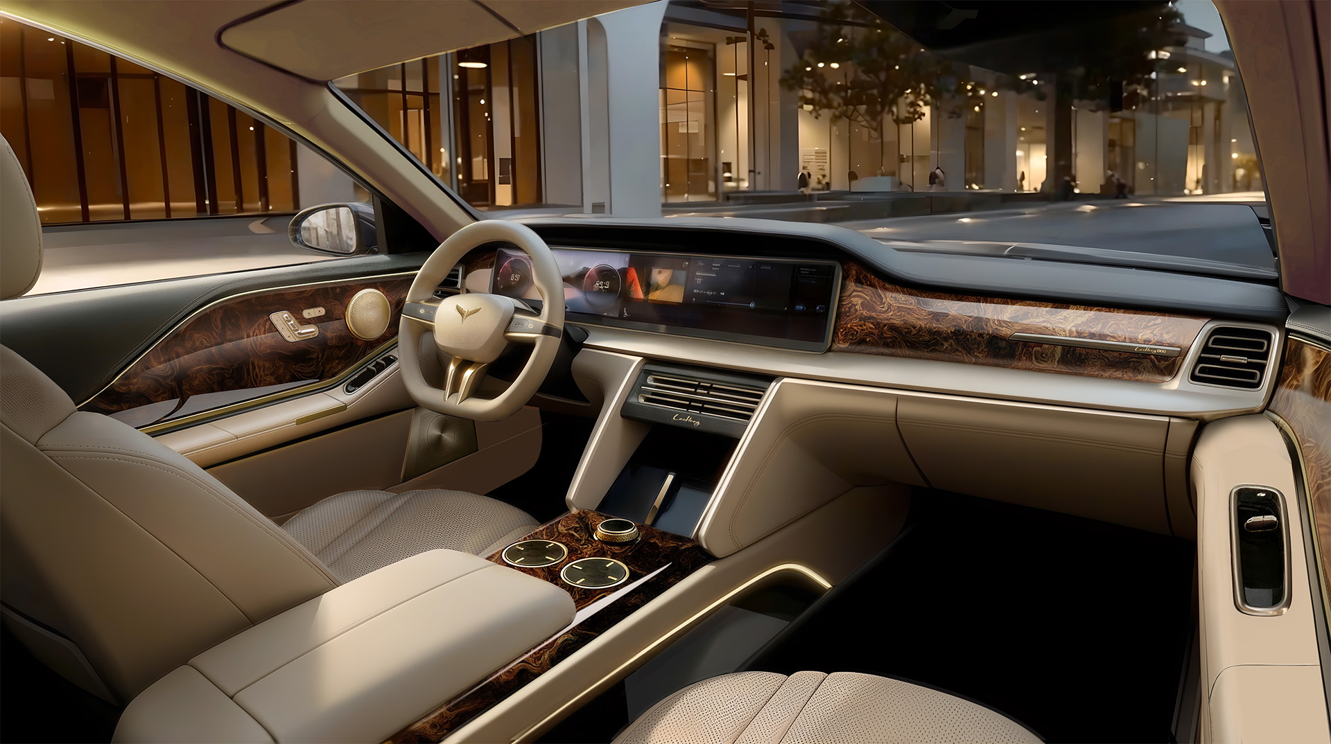 Lạc Hồng 900s có nội thất sang trọng.