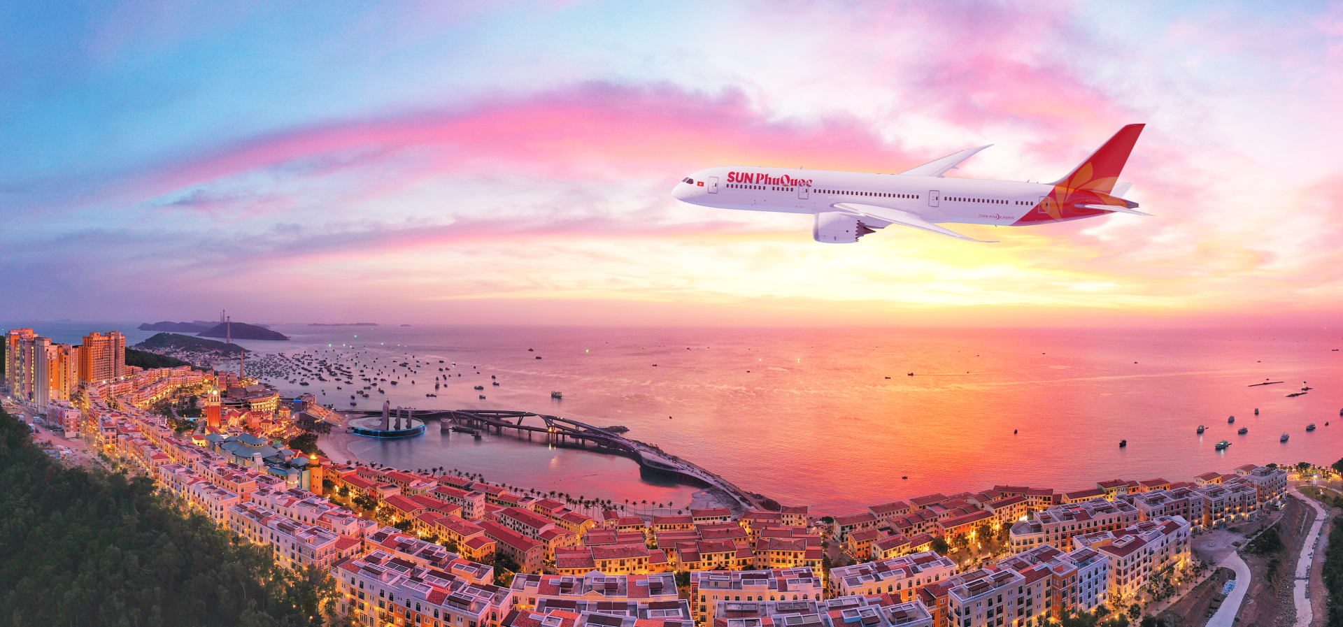 Sun PhuQuoc Airways tiên phong mô hình hàng không gắn liền với điểm đến.