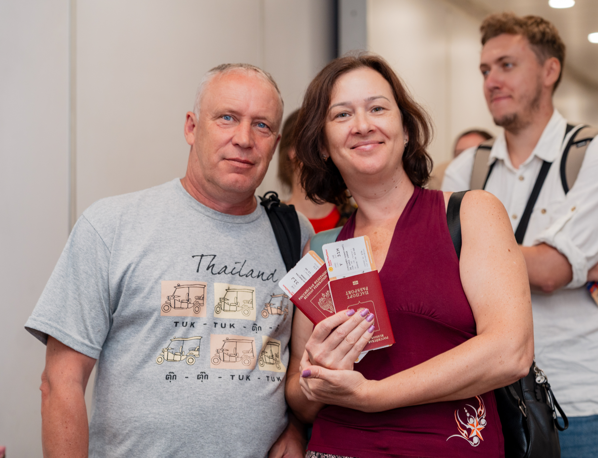 Hành khách Sun PhuQuoc Airways.