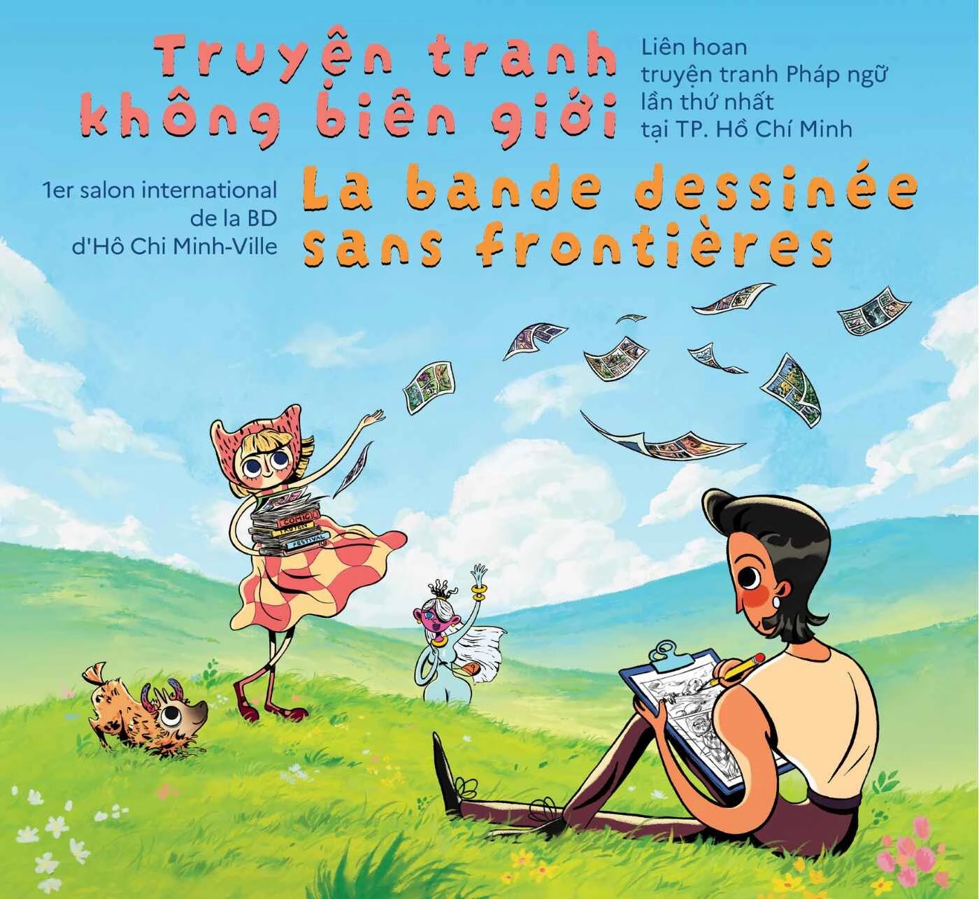 Nghệ thuật truyện tranh Wallonie-Bruxelles được giới thiệu tại Liên hoan Truyện tranh Quốc tế TP.HCM