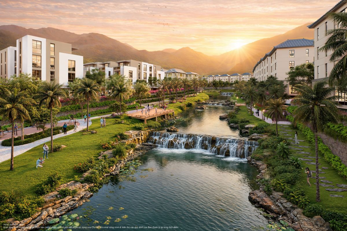 Vinhomes Hải Vân Bay kết hợp thiết kế bền vững và không gian xanh tĩnh tại.