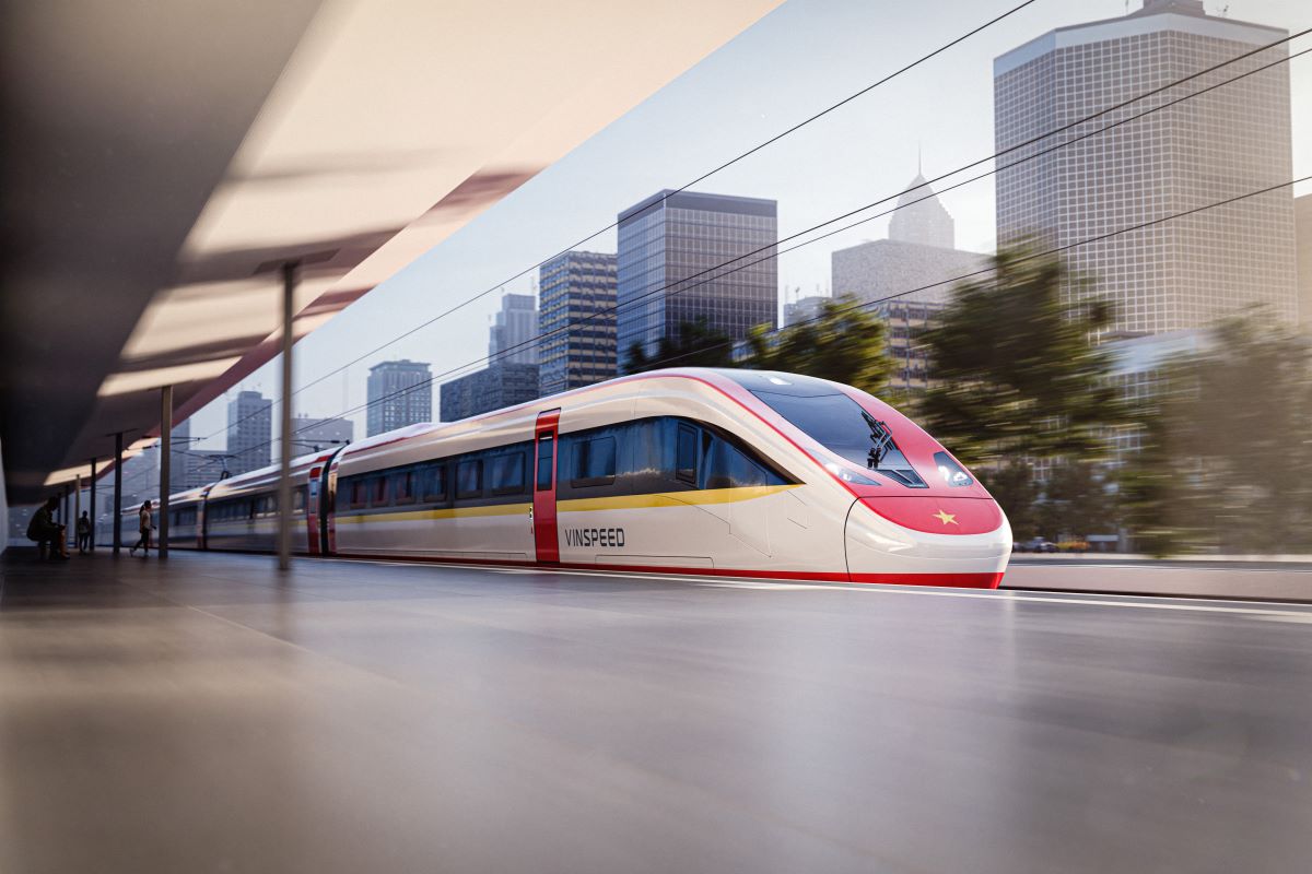 Tuyến đường sắt tốc độ cao Hà Nội - Quảng Ninh do VinSpeed làm chủ đầu tư dự kiến khởi công ngày 12/4/2026