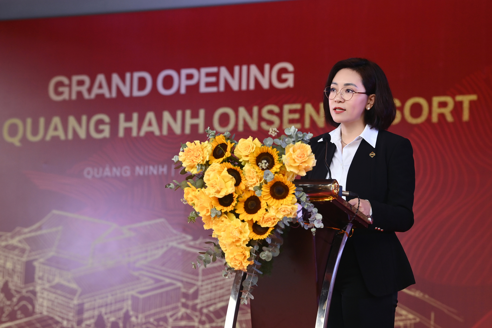 Bà Nguyễn Vũ Quỳnh Anh - Phó Tổng giám đốc Sun Group, Tổng giám đốc Khối Giải trí Nghỉ dưỡng của Tập đoàn.