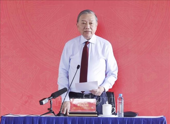 Tổng Bí thư, Chủ tịch nước Tô Lâm phát biểu. Ảnh: Thống Nhất/TTXVN