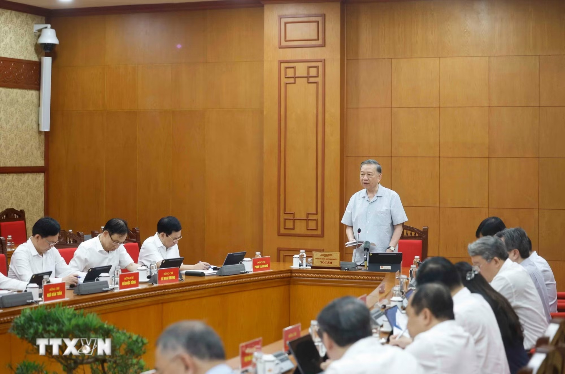 Tổng Bí thư, Chủ tịch nước Tô Lâm nêu 4 gợi ý để nghiên cứu, thảo luận - Ảnh:TTXVN