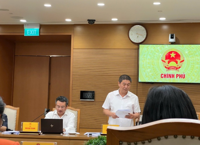 Bộ Tư pháp báo cáo Phó Thủ tướng Chính phủ Lê Tiến Châu về dự án Luật Hòa giải ở cơ sở (sửa đổi)
