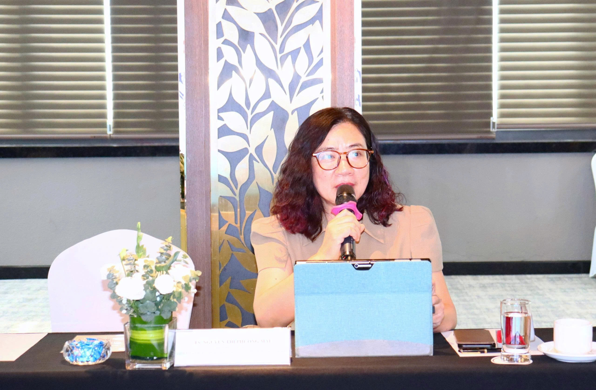 TS Nguyễn Thị Phương Mai, Phó Viện trưởng Viện Khoa học Khí tượng Thủy văn, Môi trường và Biển, chia sẻ định hướng xây dựng hồ sơ rủi ro khí hậu nhằm hỗ trợ ngành y tế chủ động thích ứng với biến đổi khí hậu.