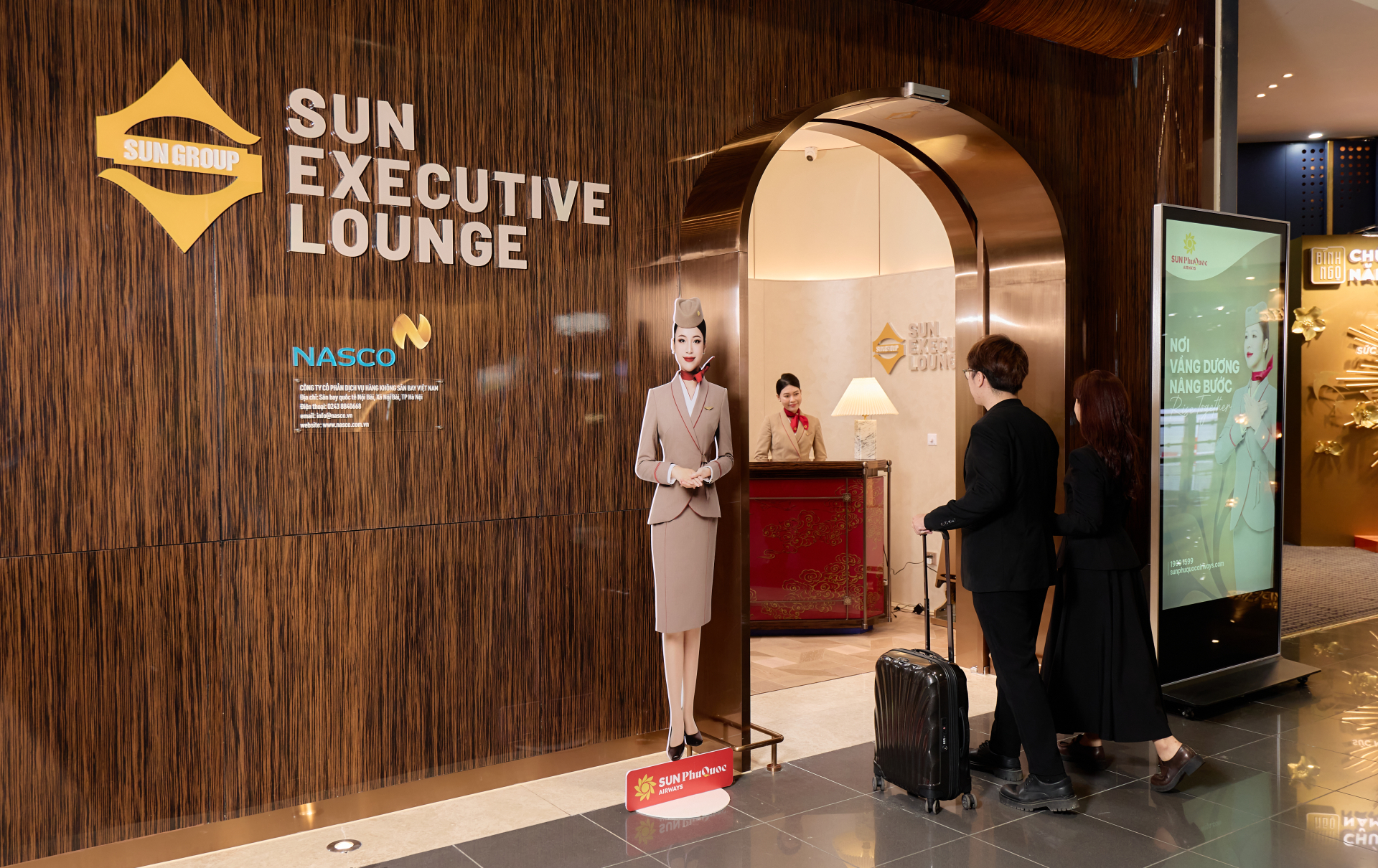 Hội viên Infinity sẽ được sử dụng phòng chờ đẳng cấp Sun Executive Lounge.