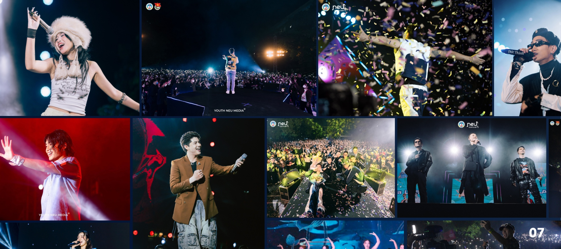NEU Concert 2026: Đại nhạc hội chào tân sinh viên K68, hướng tới 70 năm thành lập Đại học Kinh tế Quốc dân.