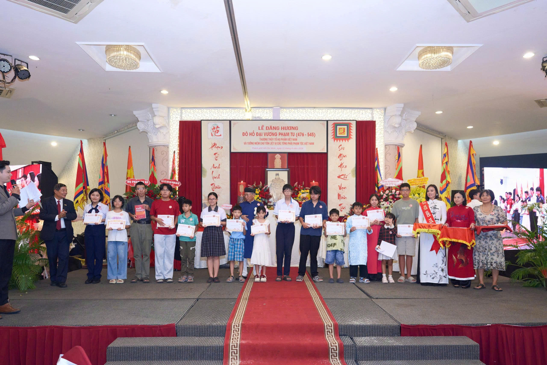 Họ Phạm Việt Nam tưởng niệm Thượng Thủy tổ Phạm Tu tại TP HCM
