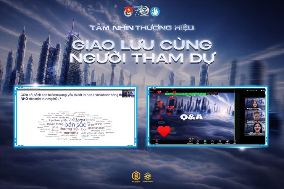 Webinar của Tầm Nhìn Thương Hiệu 2026 chia sẻ về lĩnh vực Marketing.