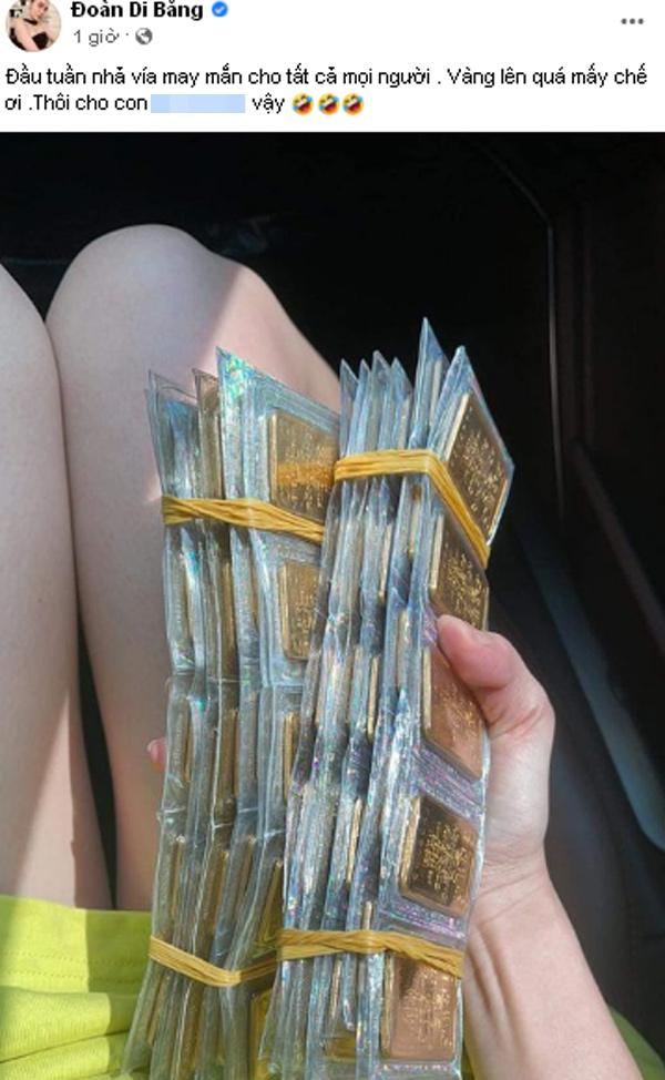 Bài đăng của Đoàn Di Băng năm 2022 (Ảnh chụp màn hình)