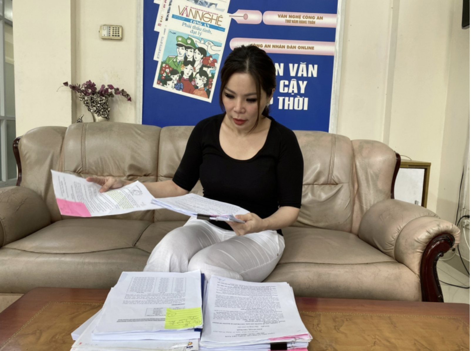 Bà Vũ Thụy Hồng Ngọc. Ảnh: Công an nhân dân