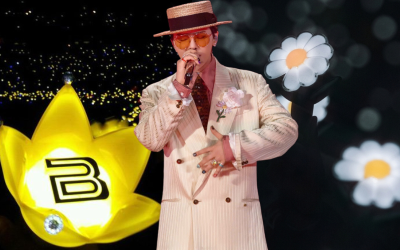 GD chính là người sáng tạo ra lightstick đầu tiên trong Kpop - chiếc vương miện vàng “Bangbong” của BIGBANG, sau đó phát hành DAYG gây sốt toàn cầu