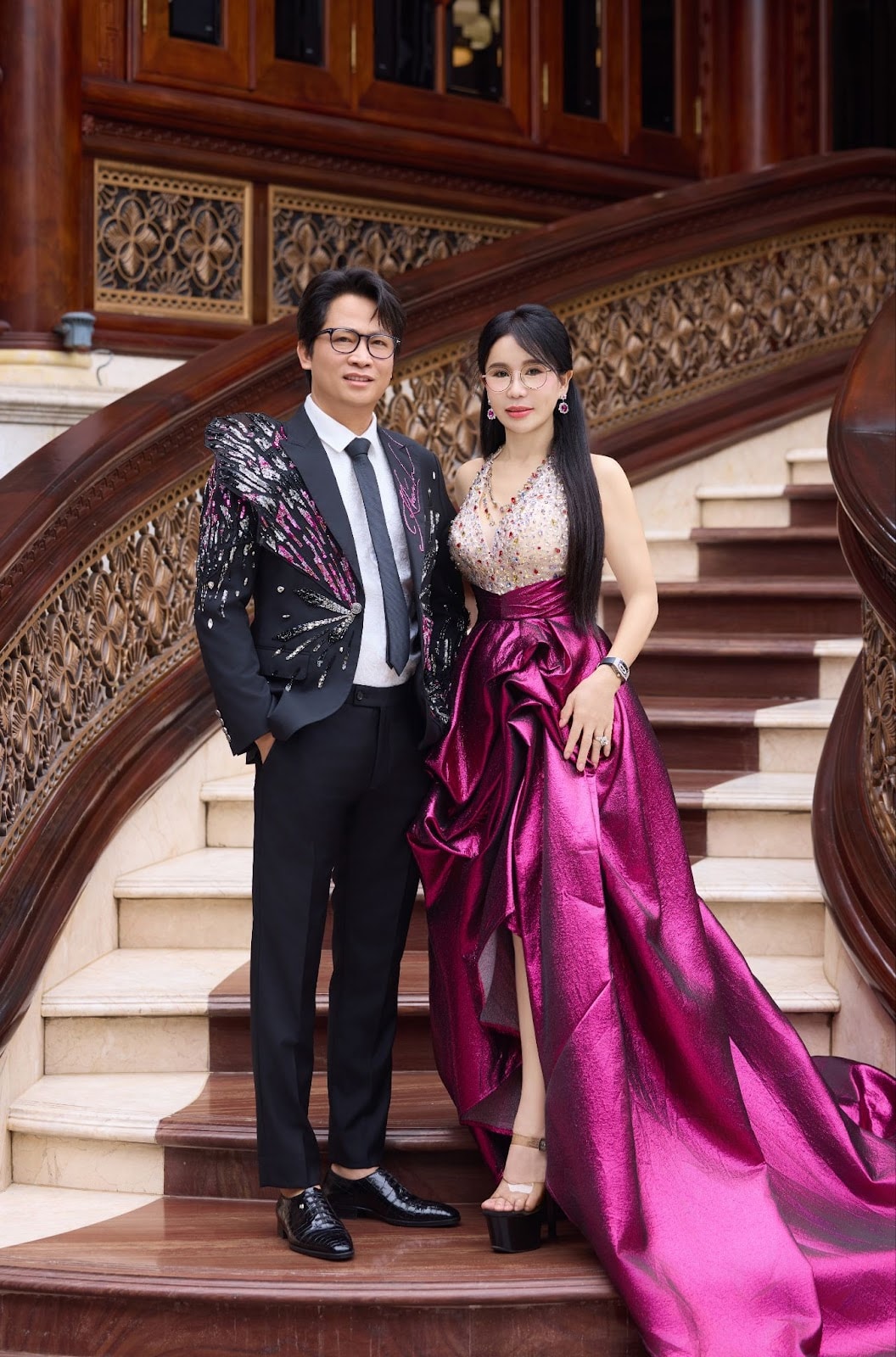 Vợ chồng Mailisa và Hoàng Kim Khánh