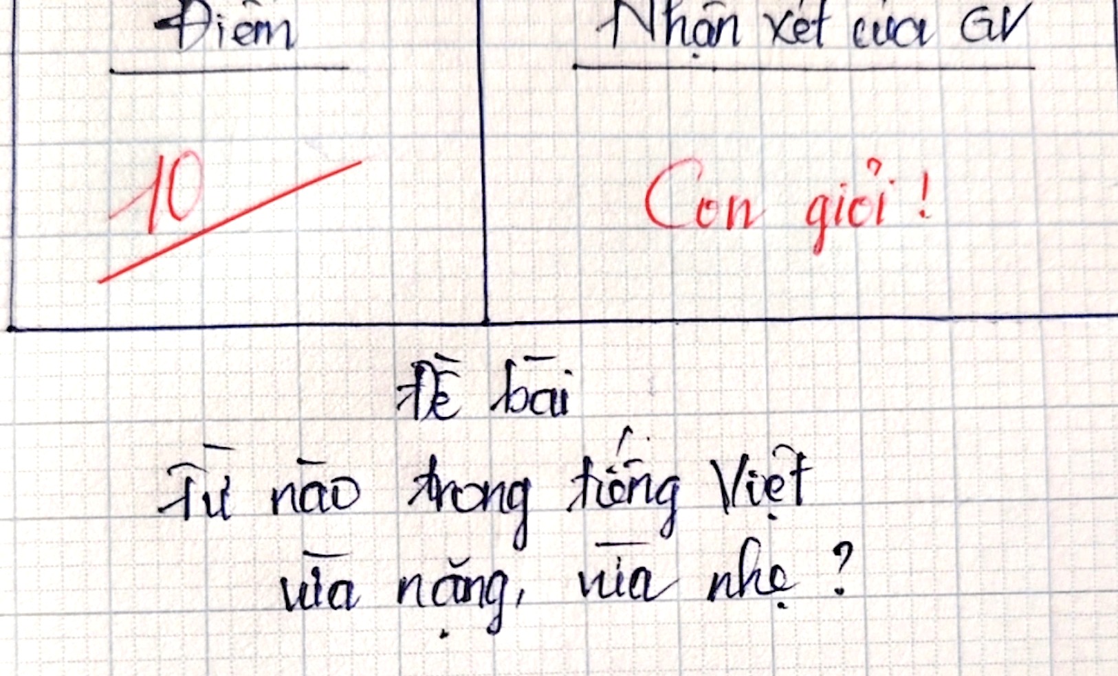 Từ nào trong Tiếng Việt vừa nặng, vừa nhẹ? - Trả lời đúng, bạn lọt top 1% người thông minh nhất!