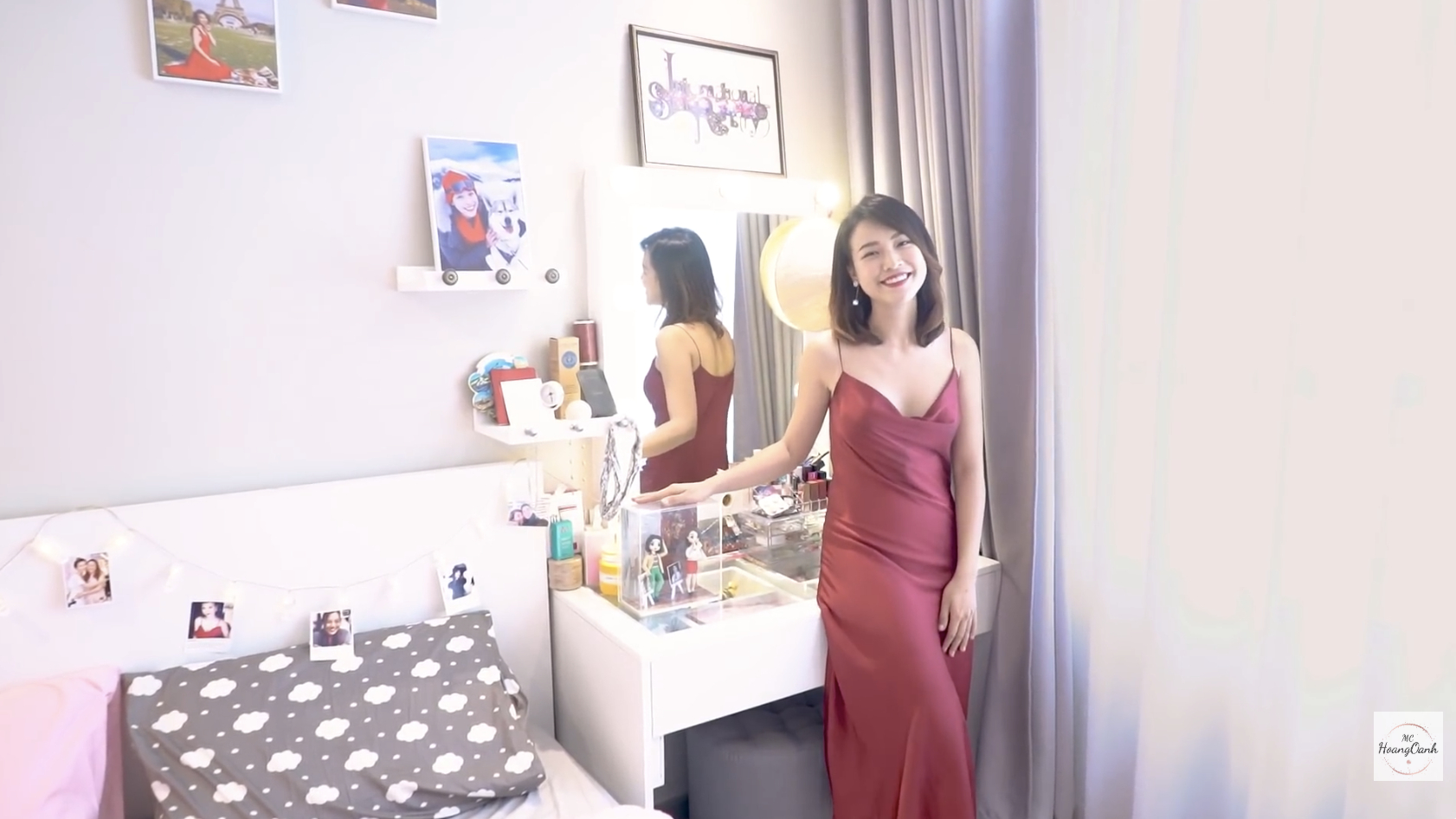 MC Hoàng Oanh sống thế này sao?