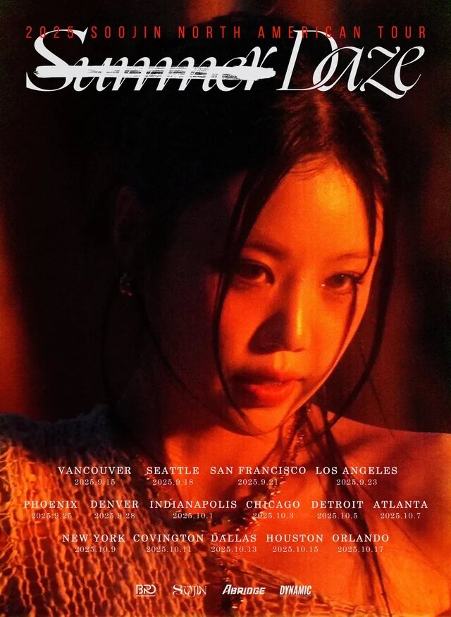 Hai tour liên tiếp của Soojin tại Bắc Mỹ bị huỷ