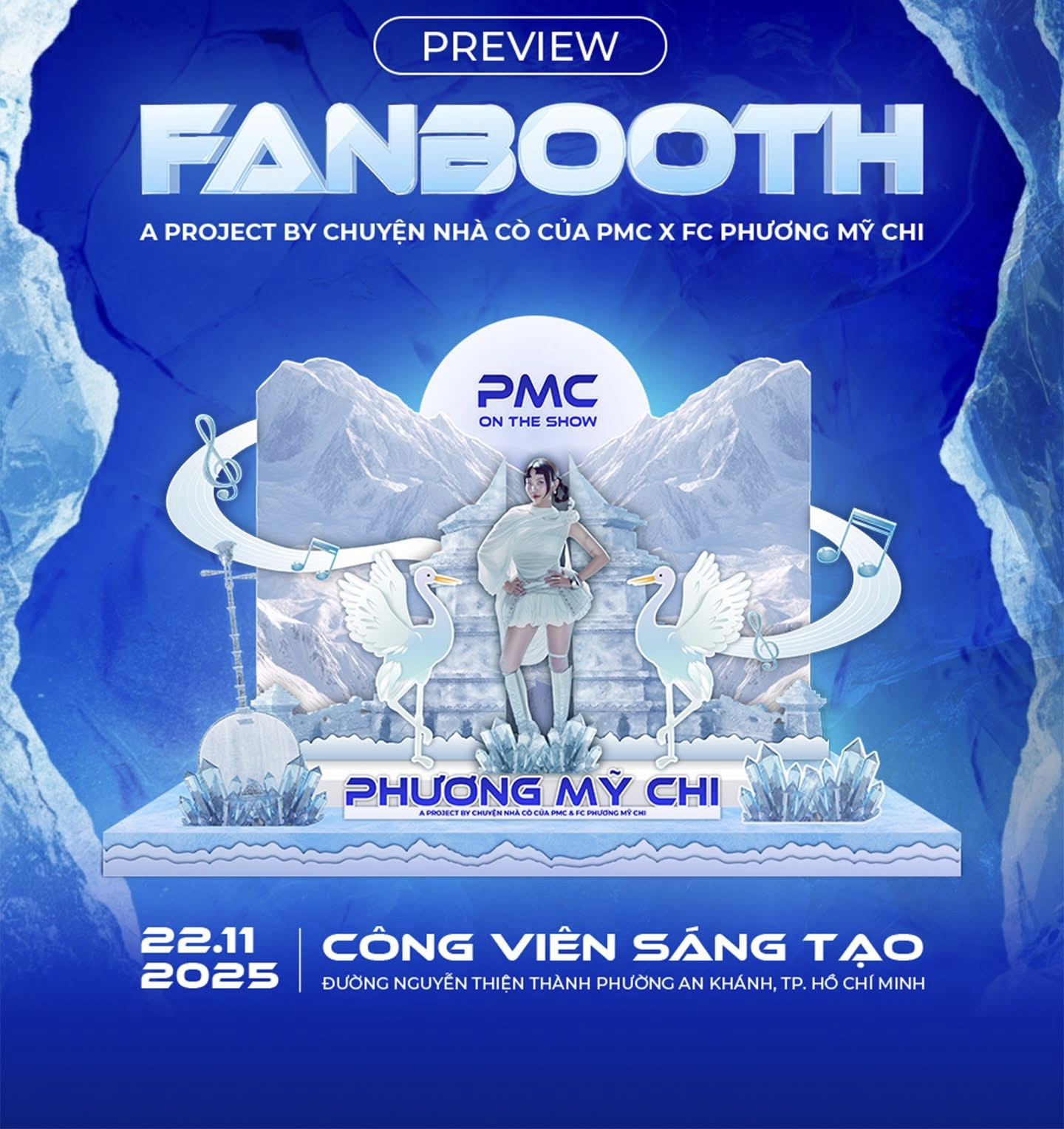 Hình ảnh fanbooth được FC nhá hàng trước đó