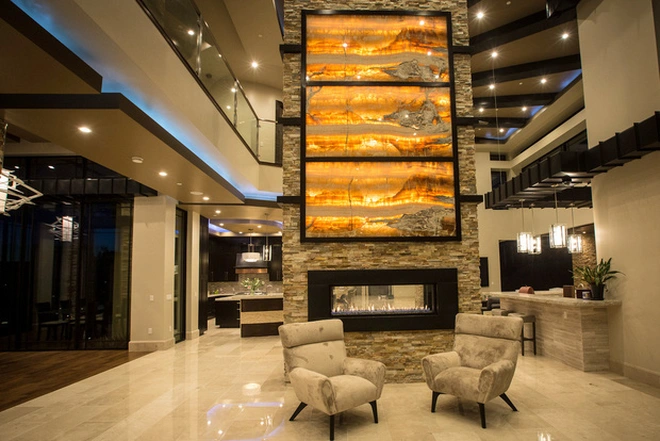 Một số góc nội thất bên trong căn biệt thự này.