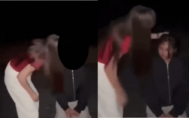 Phẫn nộ clip cô gái trẻ bị bắt quỳ giữa đường, tát vào mặt trong đêm