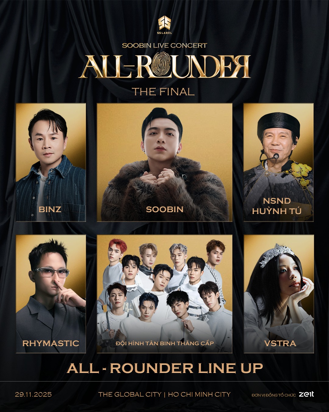 Chốt line-up khách mời tại concert SOOBIN 