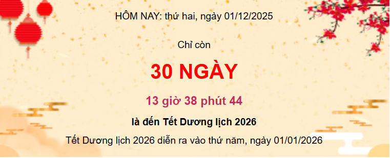 1/1/2025 rơi vào thứ mấy: Lịch nghỉ Tết Dương lịch năm nay khiến ai cũng phải xem lại!
