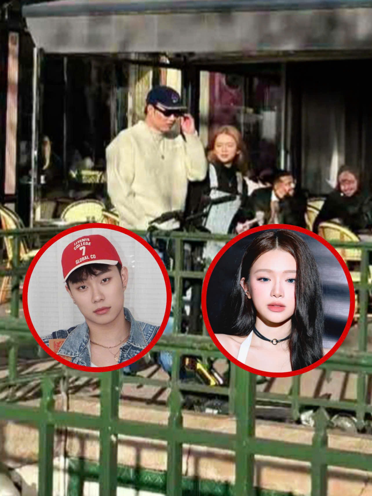 Dương Domic và Linh Ka bị bắt gặp ở Pháp 