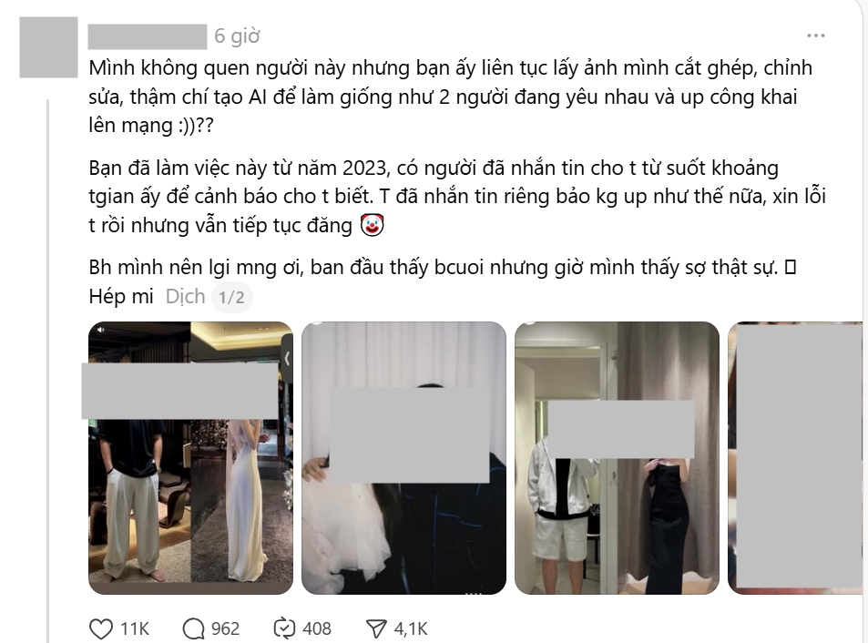 Trước đó, cộng đồng mạng cũng xôn xao với 1 vụ việc tương tự