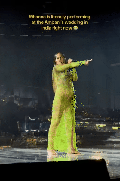 Sân khấu đám cưới giá 150 tỷ đồng của Rihanna 