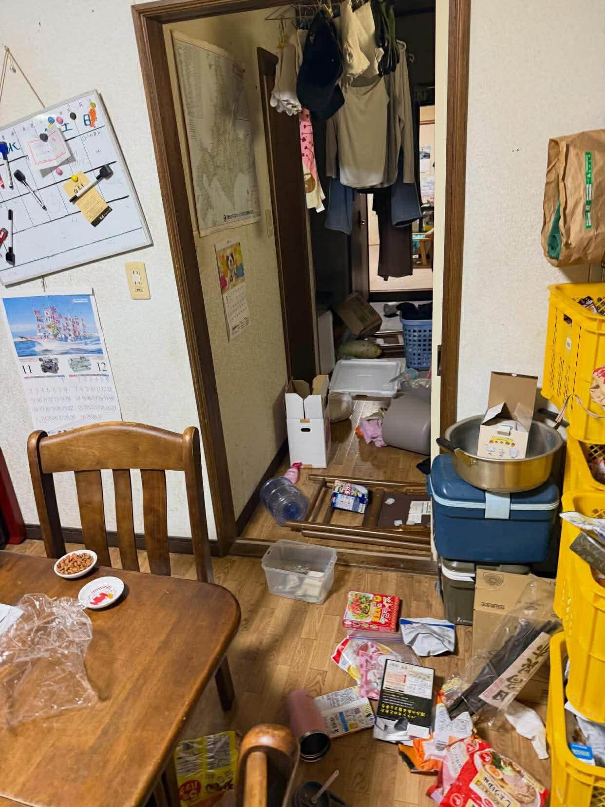 Những hình ảnh kinh hoàng trong trận động đất 7,5 độ tại Nhật Bản: Cả thành phố rung chuyển, nhiều người bị thương, 90.000 người sơ tán