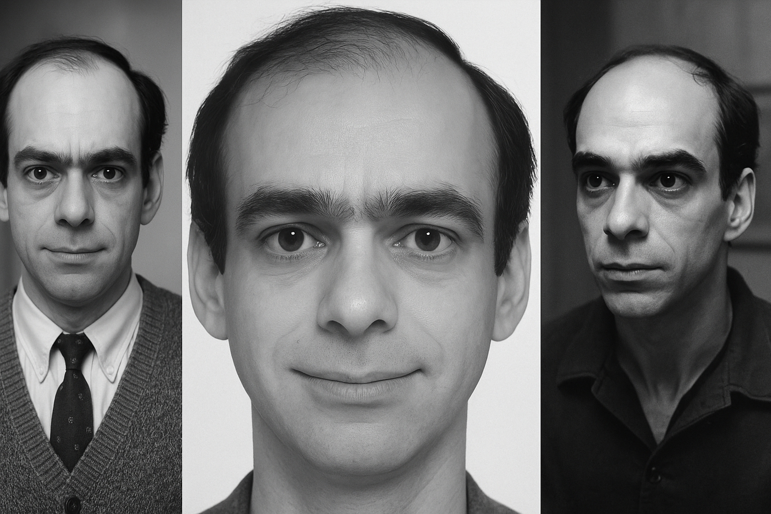 Hình ảnh của người đàn ông khi dựng bằng AI