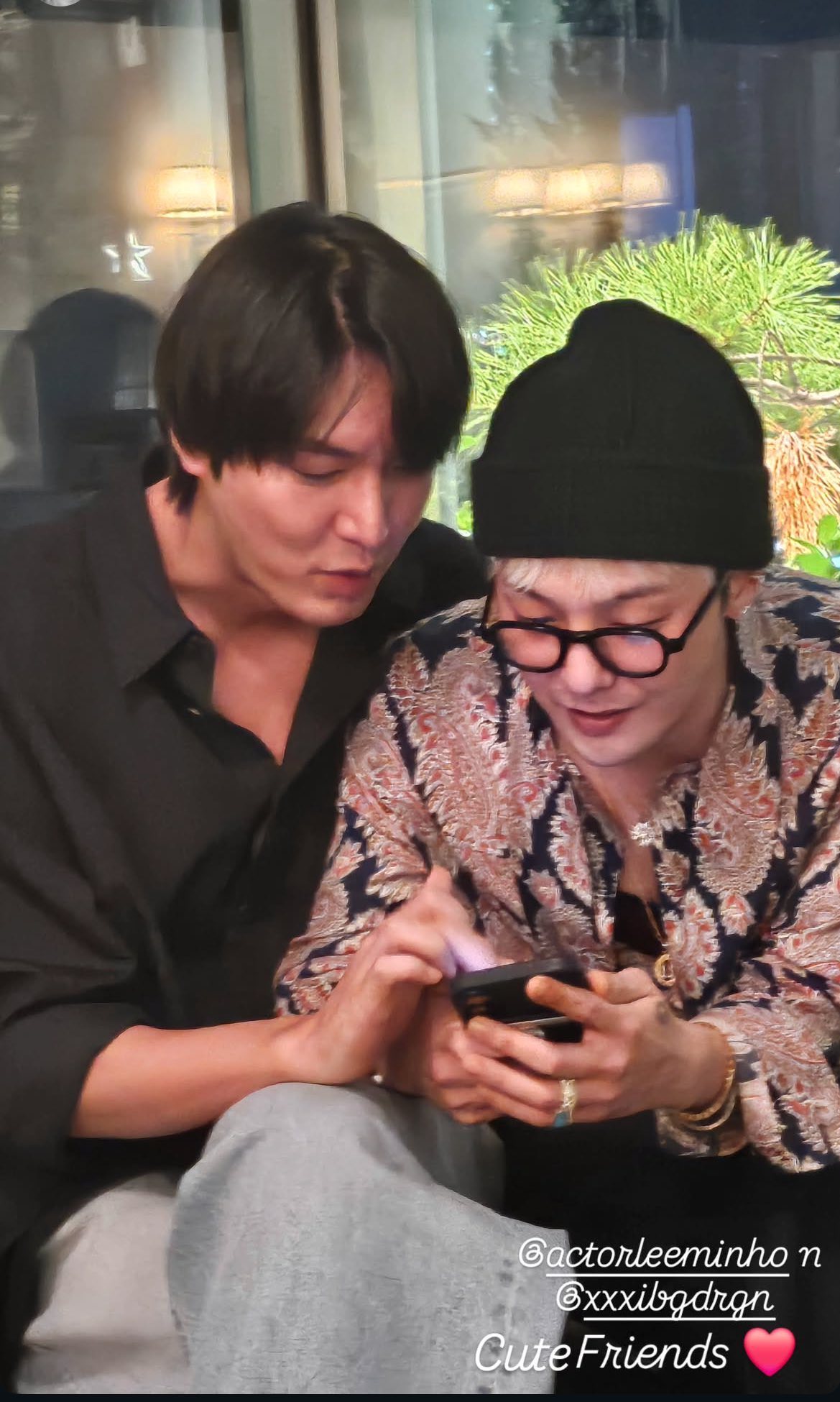 Lee Min Ho luôn có mặt ủng hộ GD