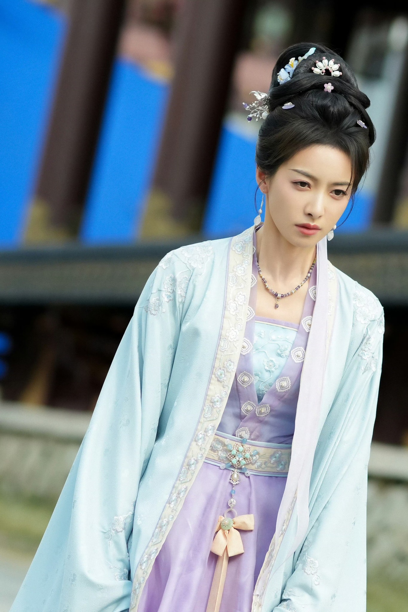 Con đường phim ảnh của Tống Thiến gần đây cũng liên tục gặp trắc trở (Nguồn: Sơn Hà Chẩm)